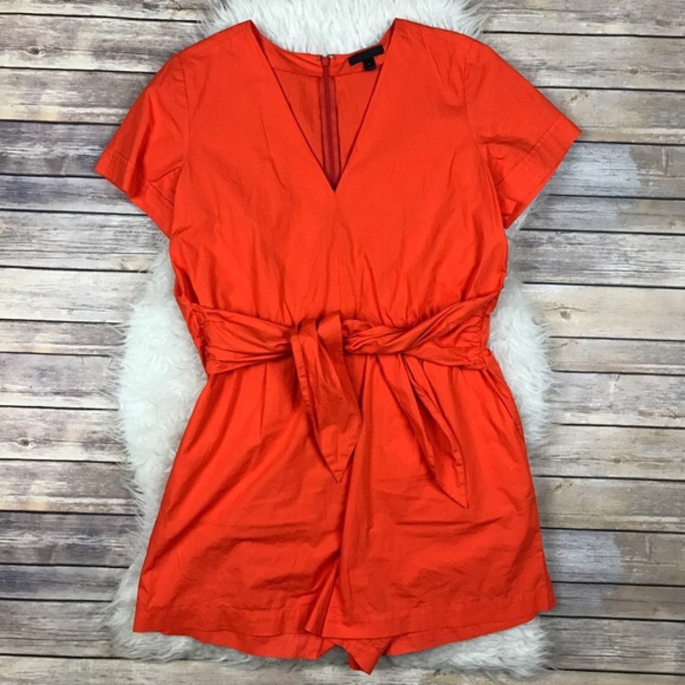 J. Crew tie-waist romper - Picture 5 of 6